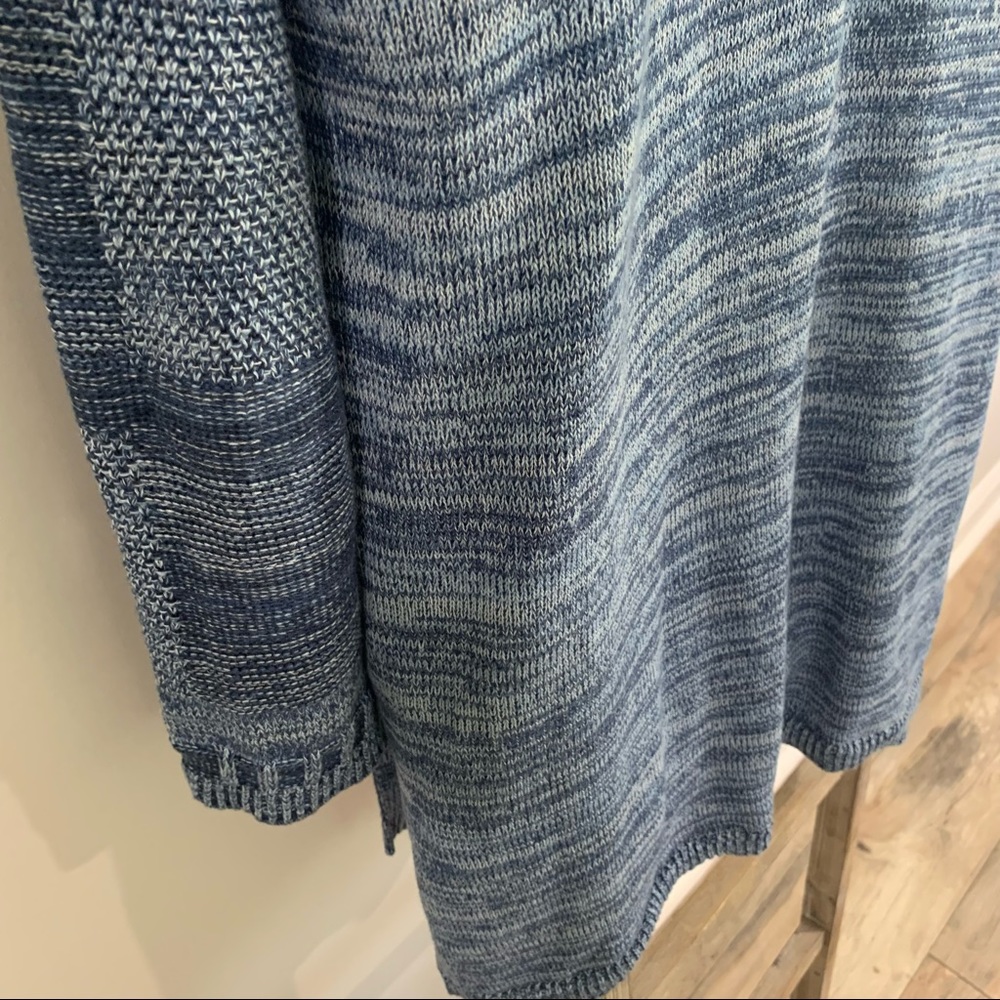 Soft Surroundings Patterned/Patchwork Blues Open … - image 8